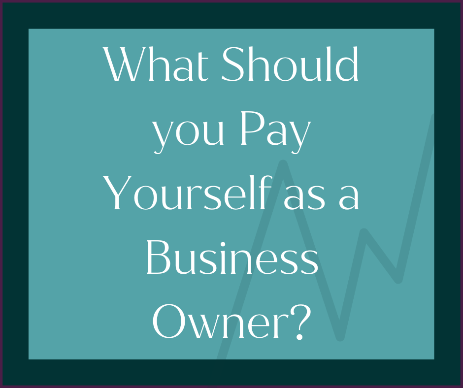 Image with text that says: What Should You Pay Yourself as a Business Owner